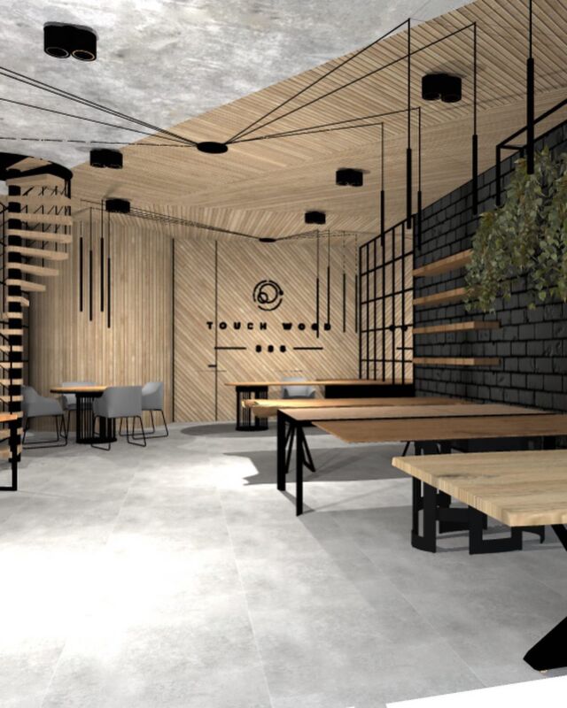 Salon Touch Wood 888, tu znajdziemy loftowe meble i zabudowy, projekt i zdjęcia z realizacji #interiordesign #interior #interiors #loft #loftdesign #architecture #furnituredesign #touchwood888
